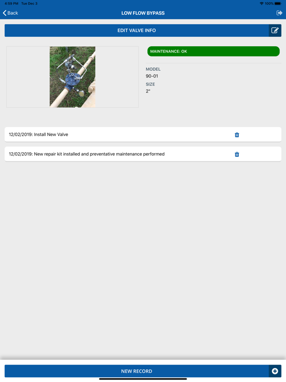 Link2Valves screenshot 2