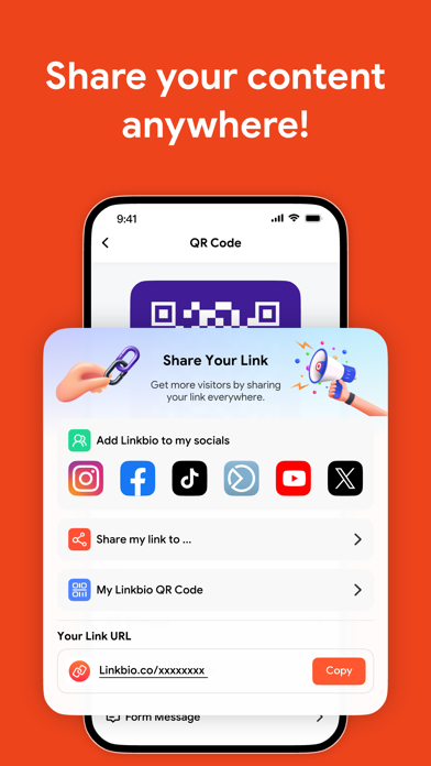 Linkbio - Link in Bio Builder screenshot 1