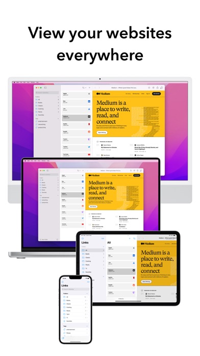 Linkboard: News and Bookmarks screenshot 1