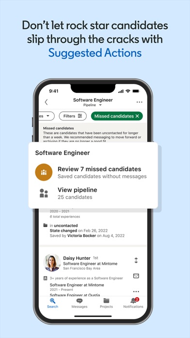 LinkedIn Recruiter screenshot 1