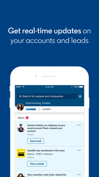 LinkedIn Sales Navigator screenshot 4