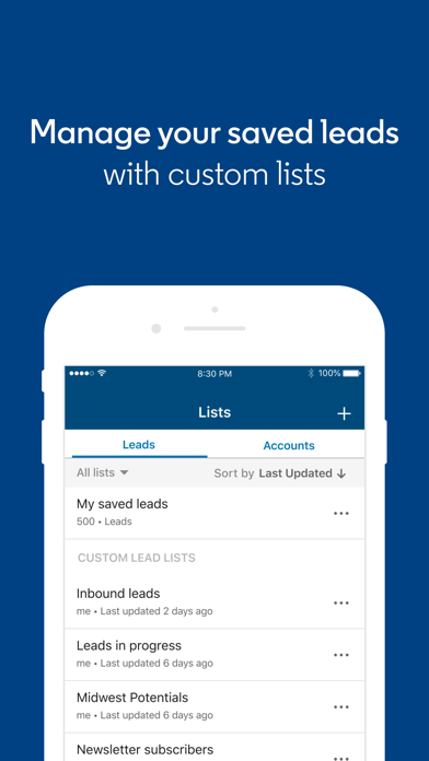 LinkedIn Sales Navigator screenshot 2