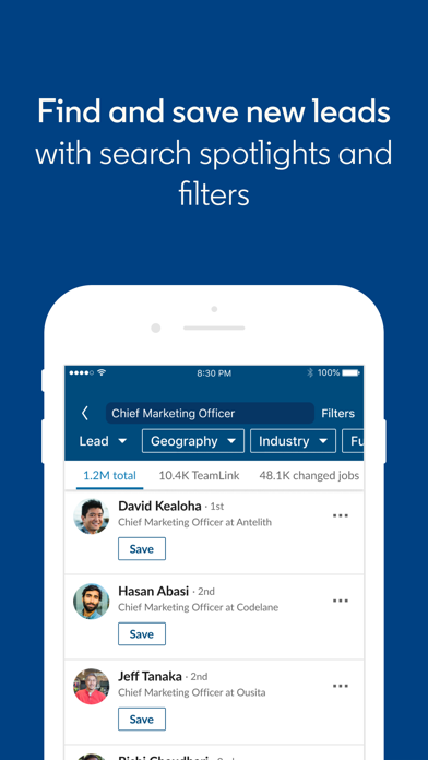 LinkedIn Sales Navigator screenshot 3