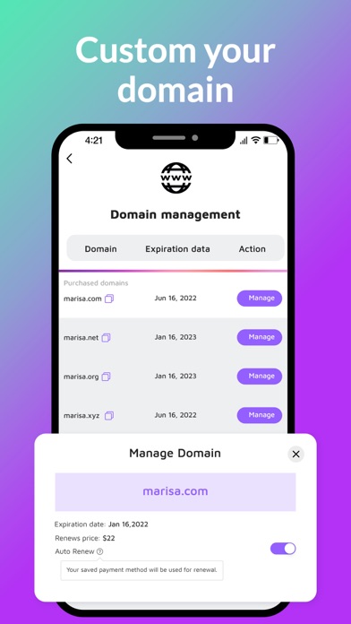 Linkfly: Link Bio Landing Page screenshot 1
