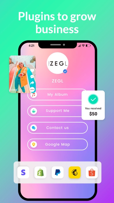 Linkfly: Link Bio Landing Page screenshot 2