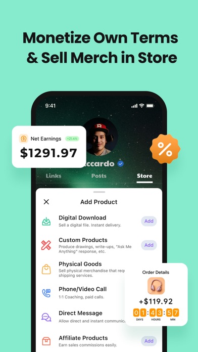 Linkr: Link in Bio for Creator screenshot 5