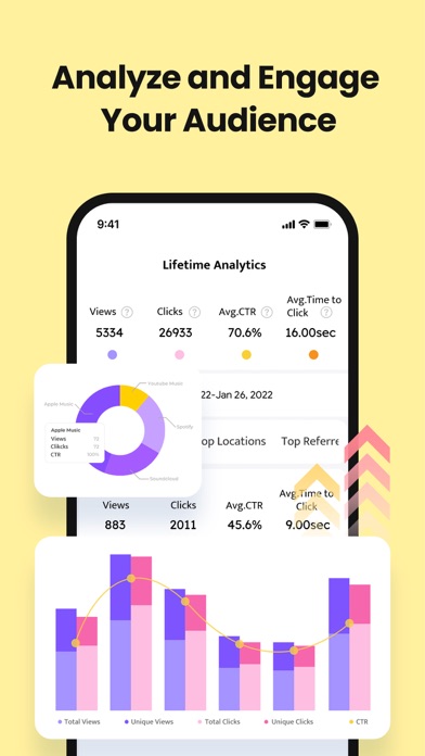 Linkr: Link in Bio for Creator screenshot 2