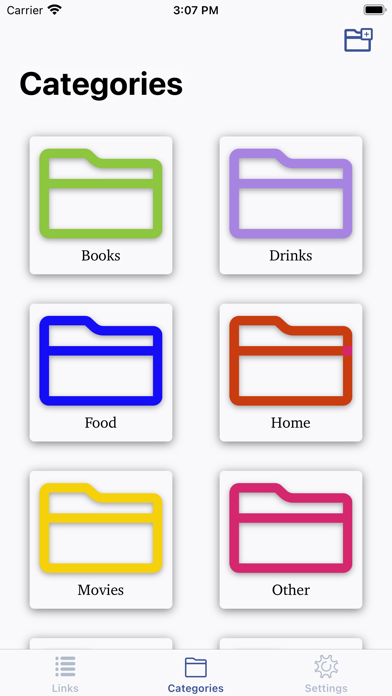 Links Manager screenshot 2