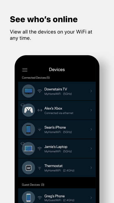 Linksys screenshot 3