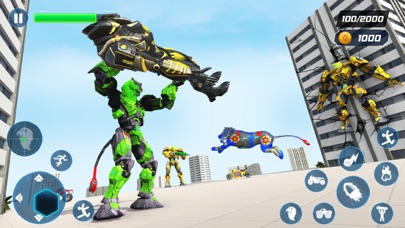 Lion Robot Superhero Battle screenshot 1