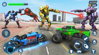 Lion Robot Superhero Battle screenshot 2