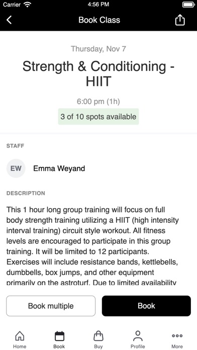 Lions Den Gym + Training screenshot 1