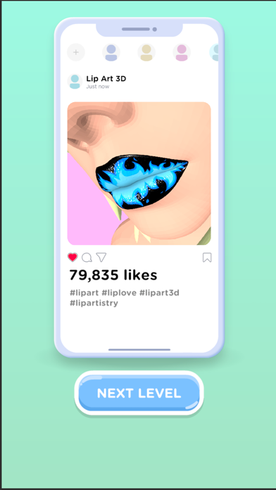 Lip Art 3D screenshot 1