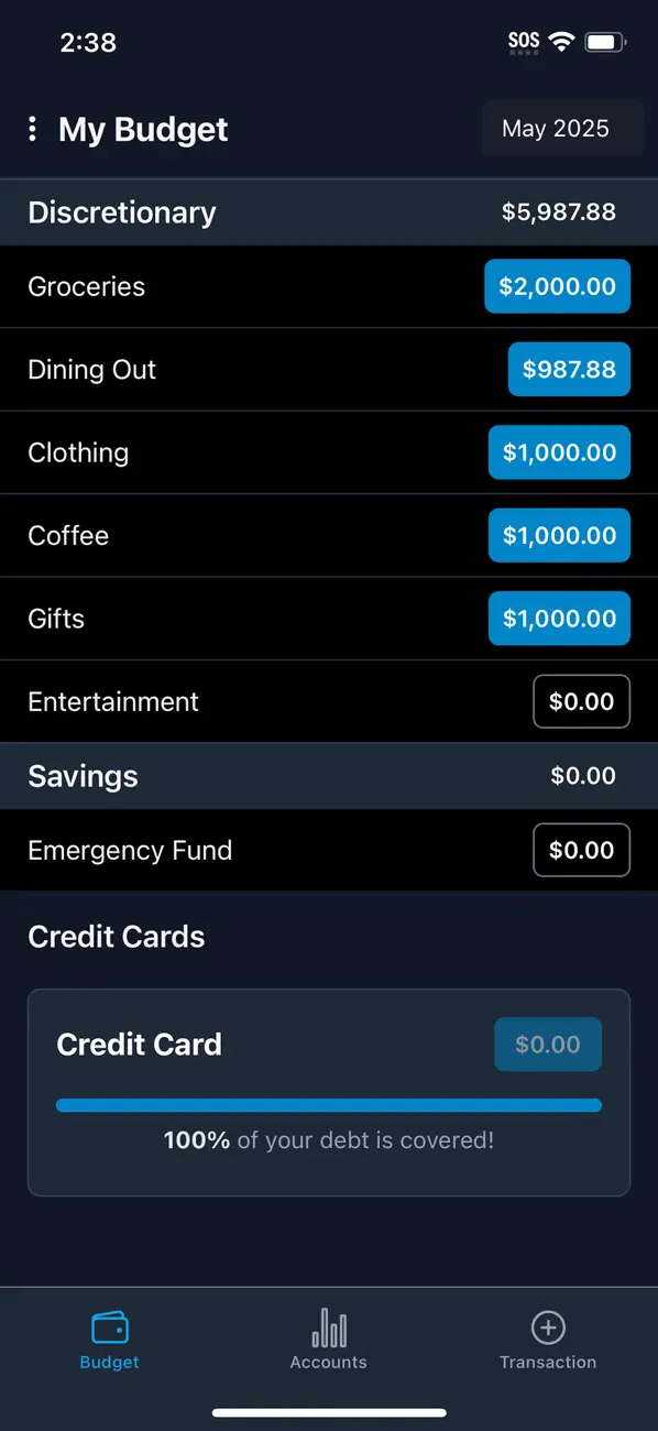 Liquid Budget screenshot 4