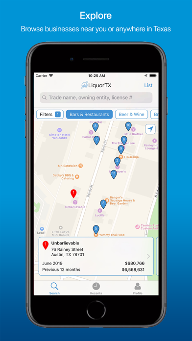 LiquorTX – Bar Sales Data screenshot 3