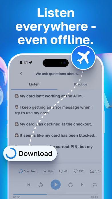 Lisn Learn Speak English Audio screenshot 7