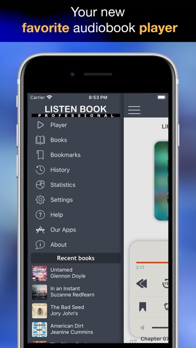 ListenBook Pro: book player screenshot 1