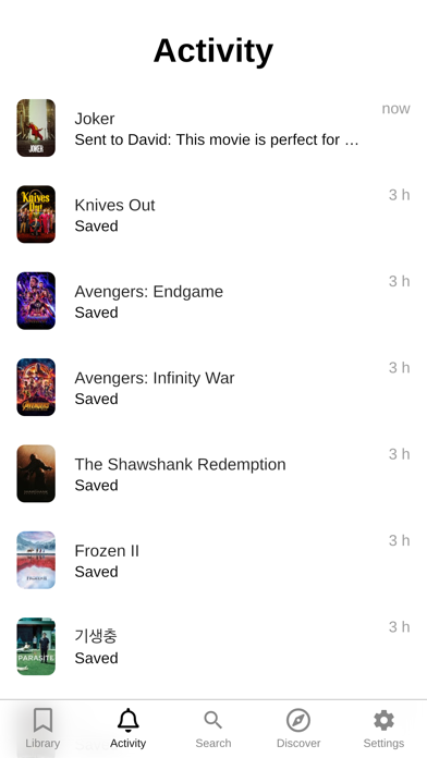 Listo Recommendations screenshot 1
