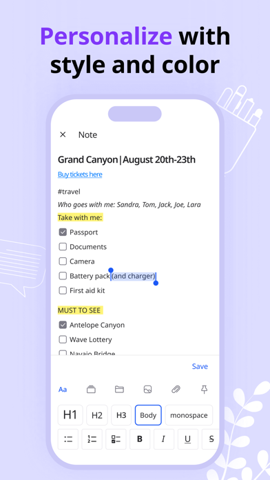 Listta: ToDo & Digital Planner screenshot 2