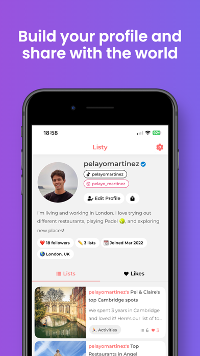 Listy - Your world listed screenshot 2
