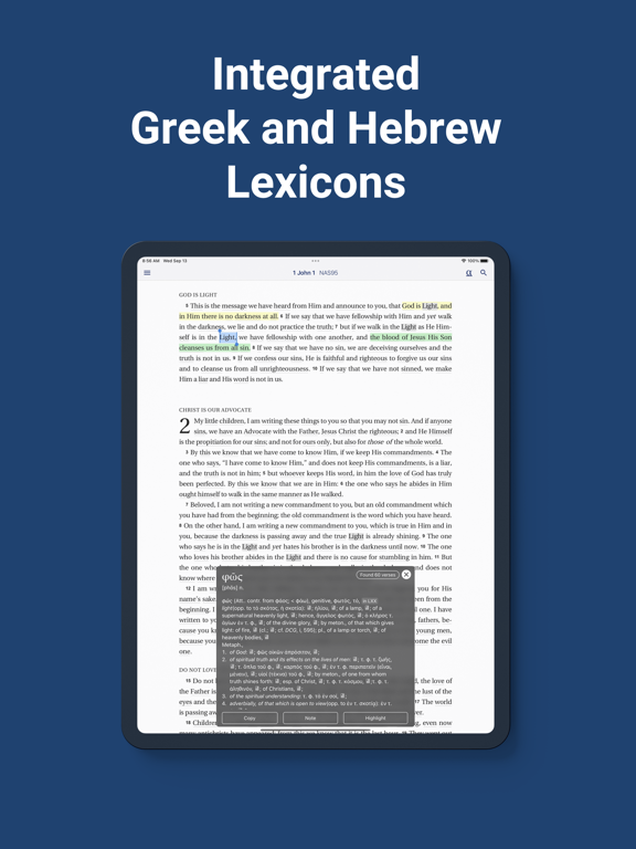 Literal Word: Bible & Lexicon screenshot 8