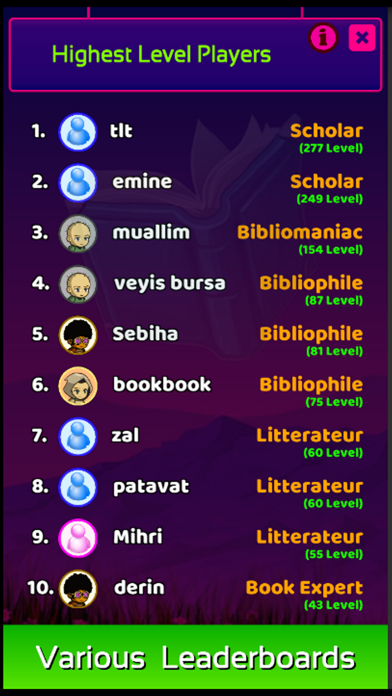 Literature Quiz Game screenshot 2