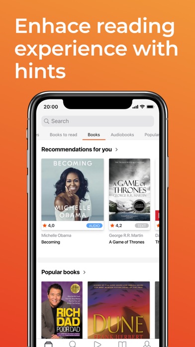 Litres: Audio screenshot 3