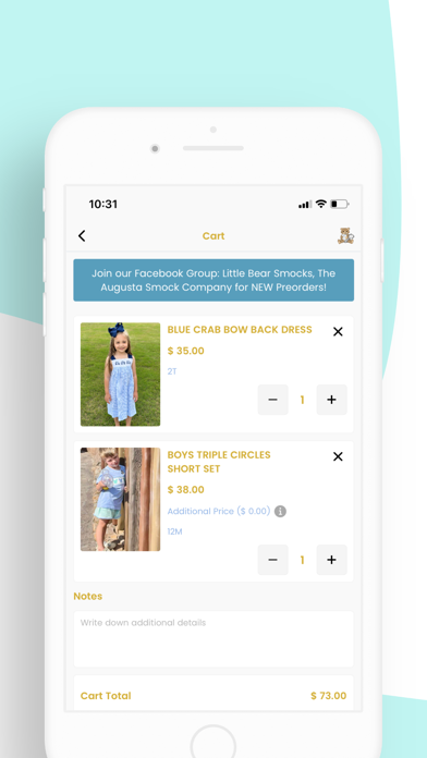 Little Bear Smocks screenshot 2