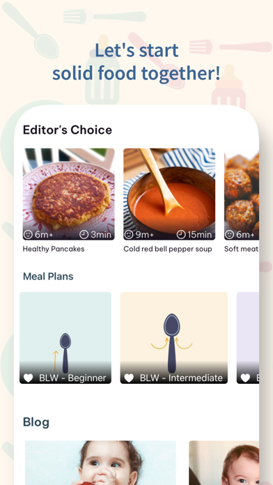 Little Foodie: Start Solids screenshot 3