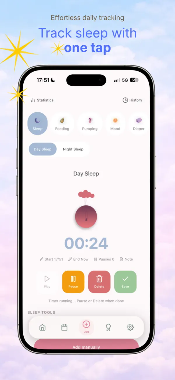 LittleLeaps: Baby Tracker screenshot 5