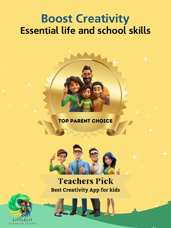 LittleLit Kids Creative Studio screenshot 1