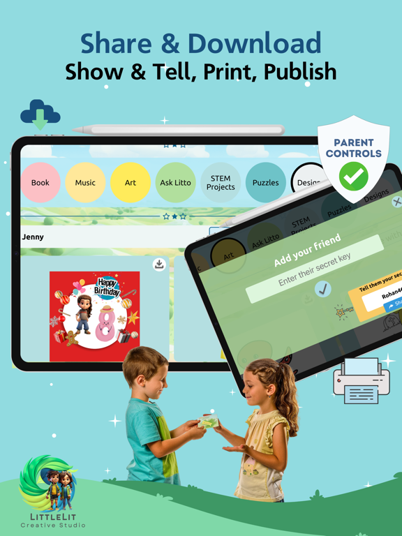 LittleLit Kids Creative Studio screenshot 2