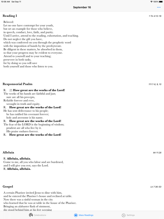 Liturgical: Catholic Calendar screenshot 2