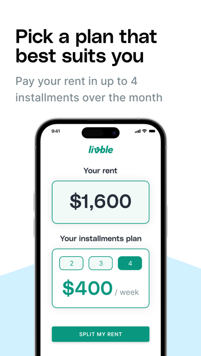 Livble - Split your rent screenshot 7