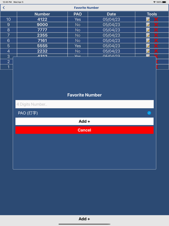 Live 4D Results Toto 4D screenshot 1