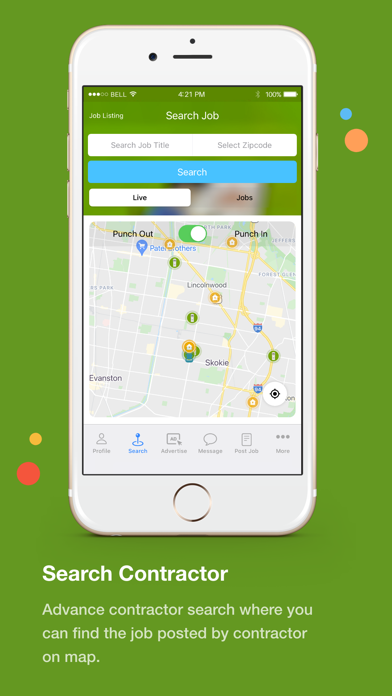 Live Contractor Locator screenshot 2