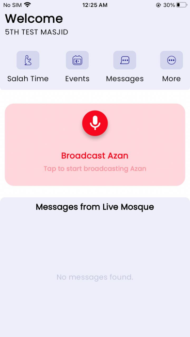 Live Mosque Imam (Admin) screenshot 7