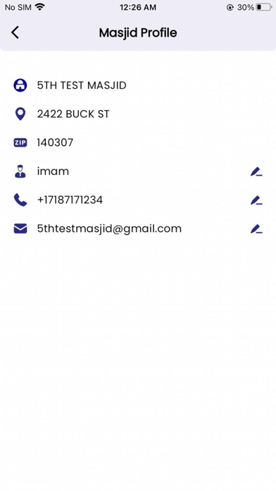 Live Mosque Imam (Admin) screenshot 5