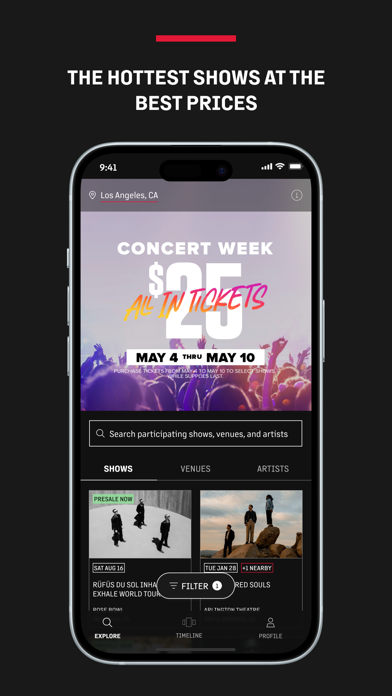 Live Nation – For Concert Fans screenshot 3