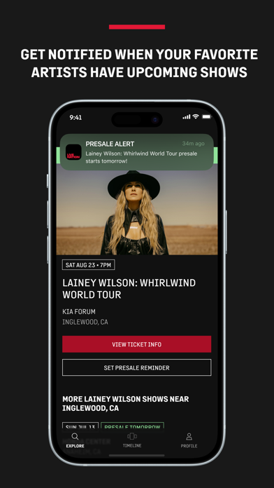Live Nation – For Concert Fans screenshot 2