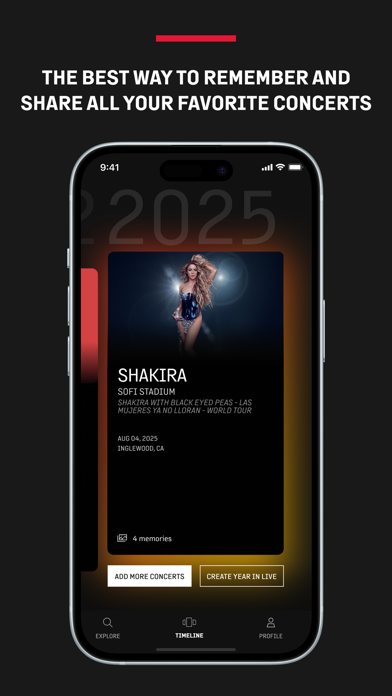Live Nation – For Concert Fans screenshot 1