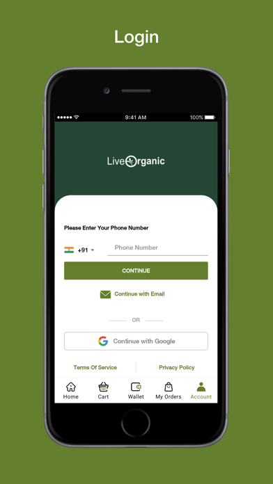 Live Organic screenshot 2