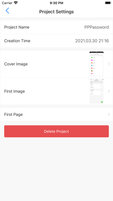 Live Prototype screenshot 2