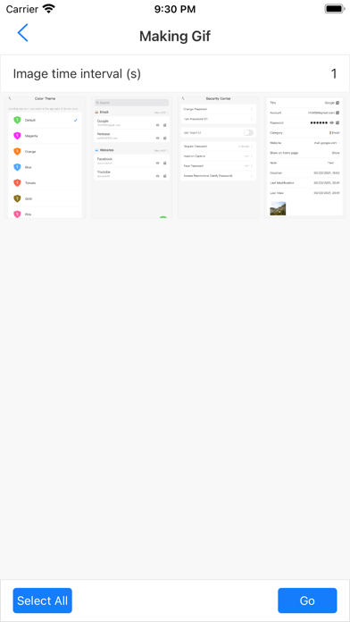 Live Prototype screenshot 3