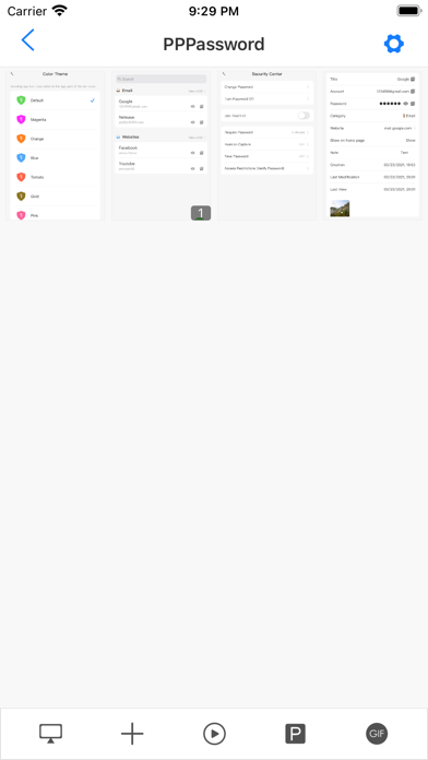 Live Prototype screenshot 1