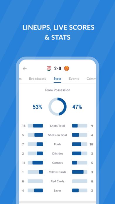 Live Soccer TV: Scores & Stats screenshot 2