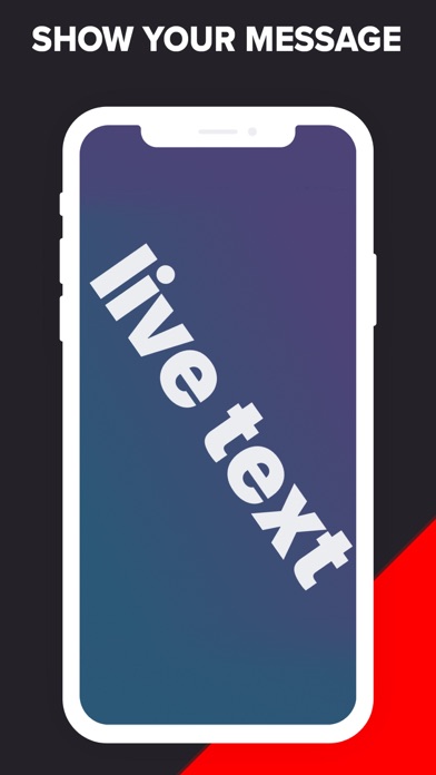 Live text - Text flasher screenshot 5