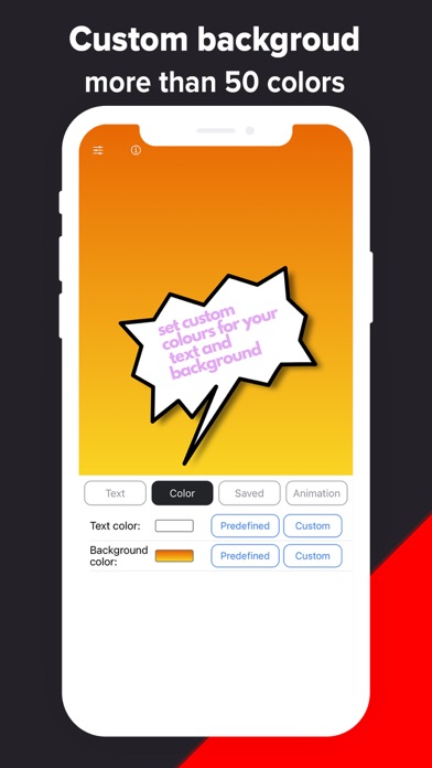 Live text - Text flasher screenshot 3