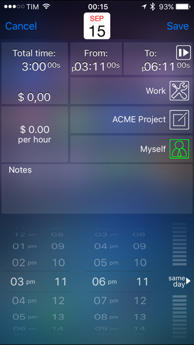 Live Time - Time Tracker screenshot 4