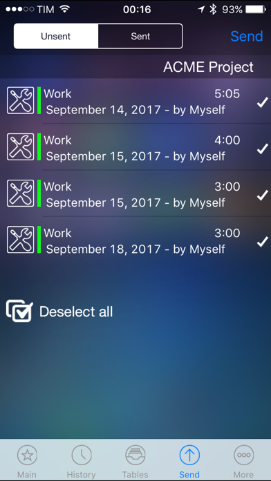Live Time - Time Tracker screenshot 1